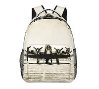 Zaino da viaggio per computer portatile, zaino da guerra mondiale, durevole, borsa per computer portatile, regali per uomini, donne e adulti, NO2, One Size