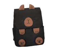 Zaino da viaggio per donne ragazze Cartoon Capybara grande zaino universitario studente borsa da scuola tasche multiple borsa per libri per laptop, Nero, Bohemian