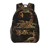 Zaino da viaggio per laptop Kung Fu 376 Zaini durevoli Zaino per notebook Borsa per computer Regali per Uomini Donne Adulti, NO3, One Size