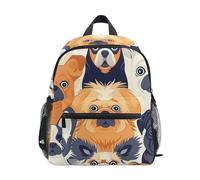 Zaino Da Viaggio Seamless Pattern With Dog Backpack Classico Zainetto Durevole Zaino Scuola Per Uso Quotidiano Lavoro Office