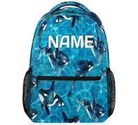 Zaino Da Viaggio Sharks Custom Sea Animal Personalized Zainetto