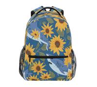 Zaino Da Viaggio Sharks Sunflower Zainetto Per Lavoro