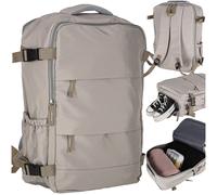 Zaino da viaggio turistico grigio 45 × 30 cm
