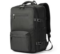Zaino da viaggio unisex per computer portatile, approvato dalle compagnie aeree, per affari, escursionismo, avventura, Nero , 30*21*43, Classico