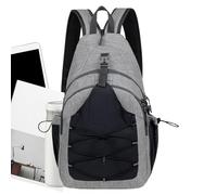 Zaino da Viaggio Uomo Borsa A Tracolla Multifunzione Organizer Portaoggetti