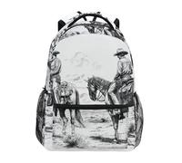 Zaino Da Viaggio Western Cowboy American Zaino Scuola Per Office