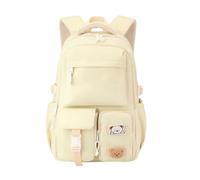 Zaino Dal Design Vintage Scolastico Giapponese Per Adolescenti Tessuto Resistente All'acqua Scomparto Libri Capacità Supporto Ergonomico Zaino Da Viaggio Da Donna La Scuola