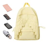 Zaino D'angelo Bambino Grande Borsa Alata Per Computer Portatile, giallo, Se référer au descriptif, riferimento alla descrizione
