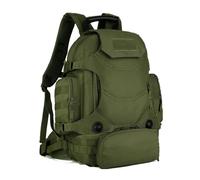Zaino D'Assalto Tattico Militare Impermeabile Molle da 40 Litri Multiuso Grande, per Caccia Ciclismo Campeggio Trekking(Green)