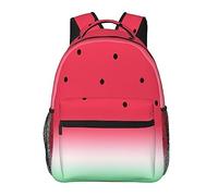 Zaino Daypack in poliestere resistente per trekking, picnic, passeggiate, ciclismo, borsa a tracolla multiuso antifurto di grande capacità, zainetto casual divertente per l'arte della frutta dell'an
