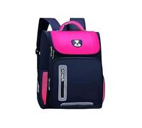 Zaino della ragazza e del ragazzo della scuola primaria con lo zaino di snowboard dello zaino di riduzione del peso di colori multipli, Rosa acceso, 85