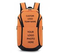 Zaino Della Squadra Di Calcio Personalizzato Personalizzare La Borsa Da Basket Stampa Logo Pacchetto Di Formazione Di Grande Capacità Borsa Sportiva Fai Da Te Color4,55×32×20cm