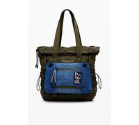 Zaino Desigual Modularis Braided Voyager Vert TU