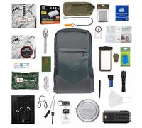Zaino di evacuazione Helikon Bail Out Bag 25 l - Shadow Grey con equipaggiamento