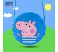 Zaino di George della serie Peppa Pig, borsa a tracolla per bambini, zaino per scuola materna, elementare e asilo, regalo di Natale per bambine ATTENZIONE: PERICOLO DI SOFFOCAMENTO-Pezzi piccoli, non 