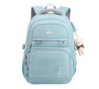 Zaino di Grande capacità con Supporto ergonomico per la Colonna vertebrale per Viaggi Confortevoli e spostamenti quotidiani (Blue, One Size)