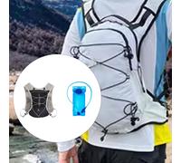 Zaino di idratazione con sacca d'acqua da 2 litri per gare, arrampicata,