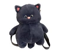 Zaino di peluche a forma di gatto, decorazione per bambini e donne che fanno