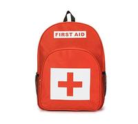 Zaino di pronto soccorso Jipemtra, rosso, 40 x 30 x 15 cm, backpack daypack, per emergenze e scuola