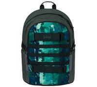 Zaino di scuola Baagl Skate Colore: verde/grigio