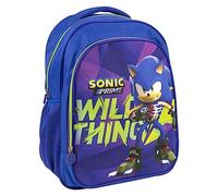 CERDÁ LIFE'S LITTLE MOMENTS Zaino di Scuola di Sonic Prime, Borsa Unisex Kids, Multicolore, Standard