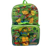 Zaino Disney Ariel La Sirenetta 16" Con Scatola Pranzo Staccabile