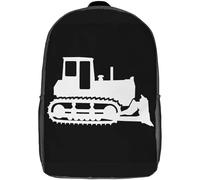Zaino Donna Bulldozer Scavatore Per Macchine Movimento Terra Zaini Stampa 3D Borse Da Scuola L'Uso Quotidiano Zaino Per Le Scuole Per Trekking, Idea Regalo, Scuola, 43X32X14Cm