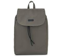 Zaino Donna Grigio-Marrone - Expatrié "Clara" in Nylon di Alta Qualità - Piccolo Leggero Zainetti, Ideale per il Tempo Libero - Borsa Zaini Moderna, Backpack con Chiusura Magnetica e Impermeabile