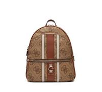 GUESS zaino per il tempo libero Erenia Backpack Latte Logo marrone chiaro