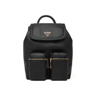 GUESS zaino per il tempo libero Manhattan II Flap Backpack Black nero