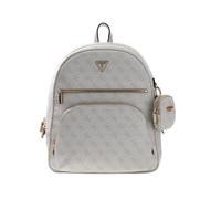 GUESS zaino per il tempo libero con scomparto per laptop Power Play II Tech Backpack Bone Logo beige