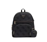 GUESS zaino per il tempo libero con scomparto per laptop Power Play II Tech Backpack Coal Logo grigio scuro