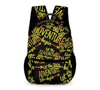 Zaino Donna Let The Adventure Begin Zaino Con Tasca Classico Multifunzione Borse Scuola A Tracolla, Per Lavoro, Book, Computer