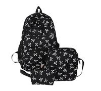 Zaino Donna Moda - Fiocco Moda Zaino Femminile | Capiente Per Pendolari Lavoro Aereo Università, Small Women's Backpack, Casual Nylon Backpack For Daily Use Travel School Shopping Esterni Infermiera