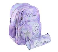 Zaino e astuccio Disney Frozen zainetto Elsa con bretelle bambina scuola 5544