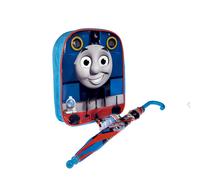 Zaino E Ombrello Thomas Il Treno Thomas E Amici Set Scuola Blu Piccolo