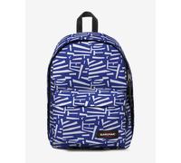 Zaino Eastpak Out Of Office 27L blu elettrico bianco puro