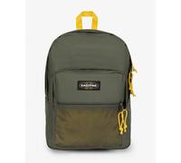 Eastpak Zaino Pinnacle - Ampio zaino a doppio scomparto con organizer interno, schienale e cinghie imbottiti, capacità 38 L, 42 x 32 x 25.5 cm - Kontrast Khaki Yellow