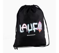 Zaino ecologico LAUF in bottiglie di PET riciclate, nero