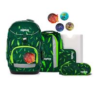 Ergobag Pack Set di borse per la scuola 6 pezzi verde