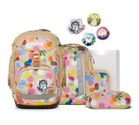 Ergobag Set di borse da viaggio 6 pz. incl. set di velcro marrone