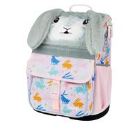 Baagl Zaino per la scuola per ragazze per 1 ° grado - Borsa per la scuola ergonomica per bambini - Zaino per la scuola elementare Tornister, Coniglietto