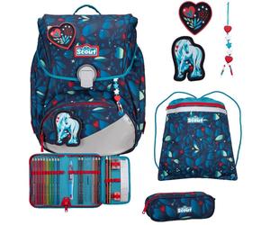 Zaino ergonomico SCOUT Alpha set led White Unicorn