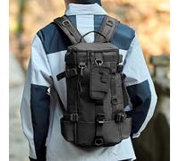 Zaino Escursionismo Esterno 600D Impermeabile Borsa Pesca Grande 42x22x17cm per