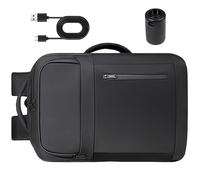 Zaino Escursionistico Resistente All'acqua Espandibile Progettazione Del Carico Trasferimento Pannello Back Ventilato Borse Bagnate Organizzazione Organizzazione Del Compartimento Layer