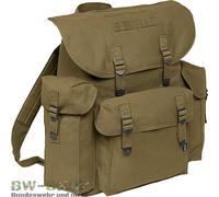 ZAINO ESERCITO TEDESCO 40L NERO & OLIVA BW OUTDOOR TREKKING BORSA ZAINO ESERCITO