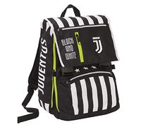 SEVEN Juventus - Zaino Sdoppiabile con orologio - Black and White