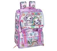 Zaino Estensibile Poopsie dim. 40x28x13 con tasca frontale Scuola 2020-2021