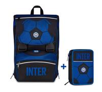 ZAINO ESTENSIBILE SEVEN INTER + ASTUCCIO 3 ZIP