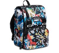 Seven Zaino, Scuole Elementari Medie, Estensibile Bambini e Ragazzi, Nero (Fantasy Black)